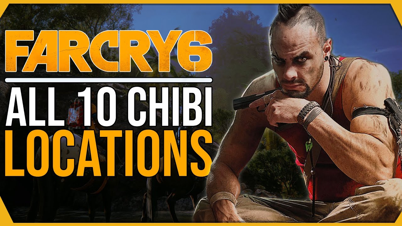 All 10 Vaas Chibi Locations in the Vaas: Insanity DLC in Far Cry 6!