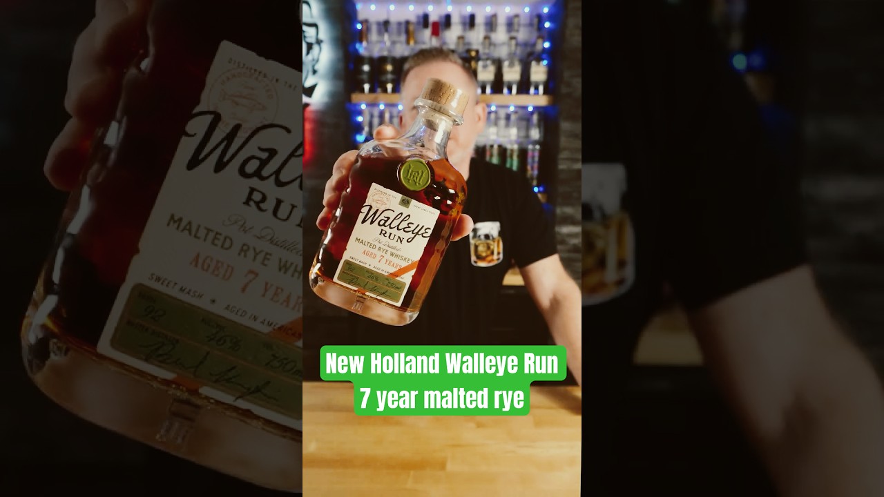 Knee Jerk Reaction:  New Holland Walleye Run 7 Year Malted Rye Whiskey