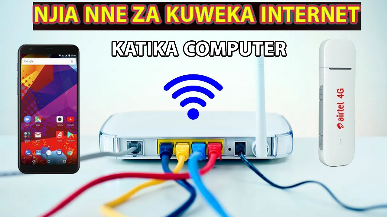 JINSI YA KUUNGA  NET KATIKA COMPUTER | ZIJUE NJIA ZOTE