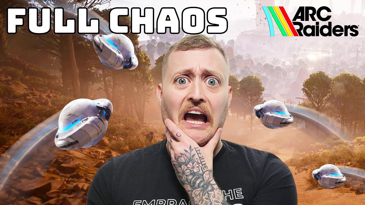 Full on dumb ideas, pvp fights, riding robots - Arc Raiders Chaos