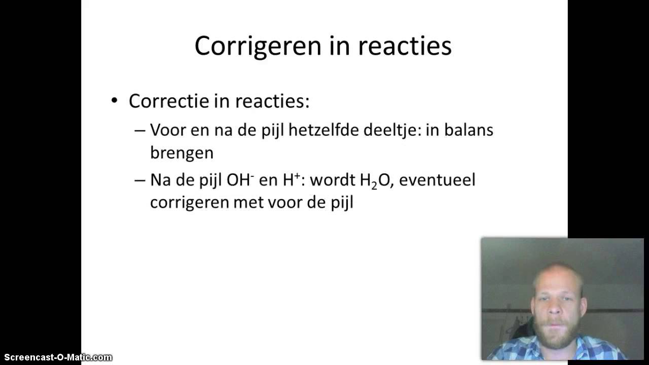 Redox voor gevorderden - gebruik Binas-tabel 48 (deel 2/2)