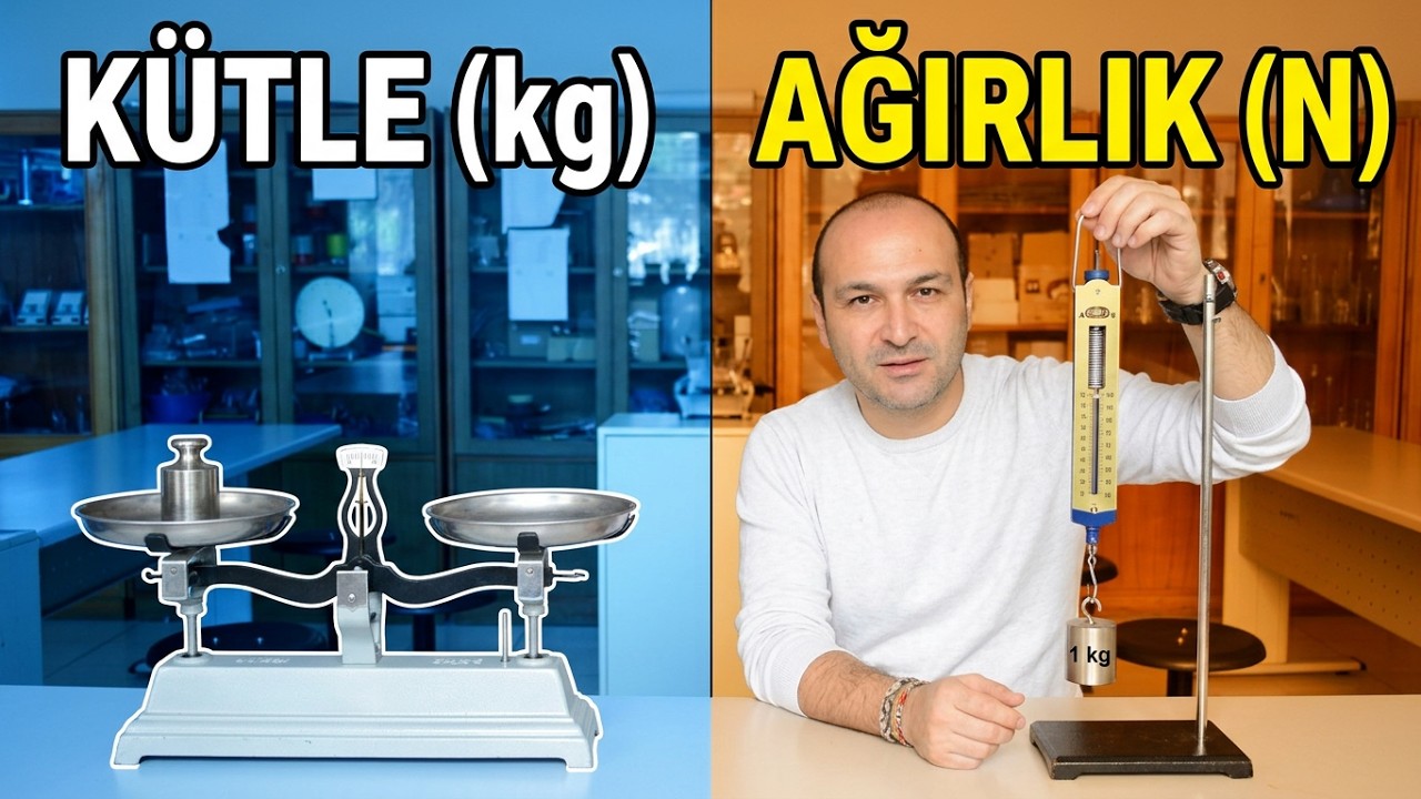 KUVVET VE ENERJİ 7. SINIF AĞIRLIK ÖLÇÜMÜ Lise ve Ortaokul Deneyleri Kurtuluş ATLI