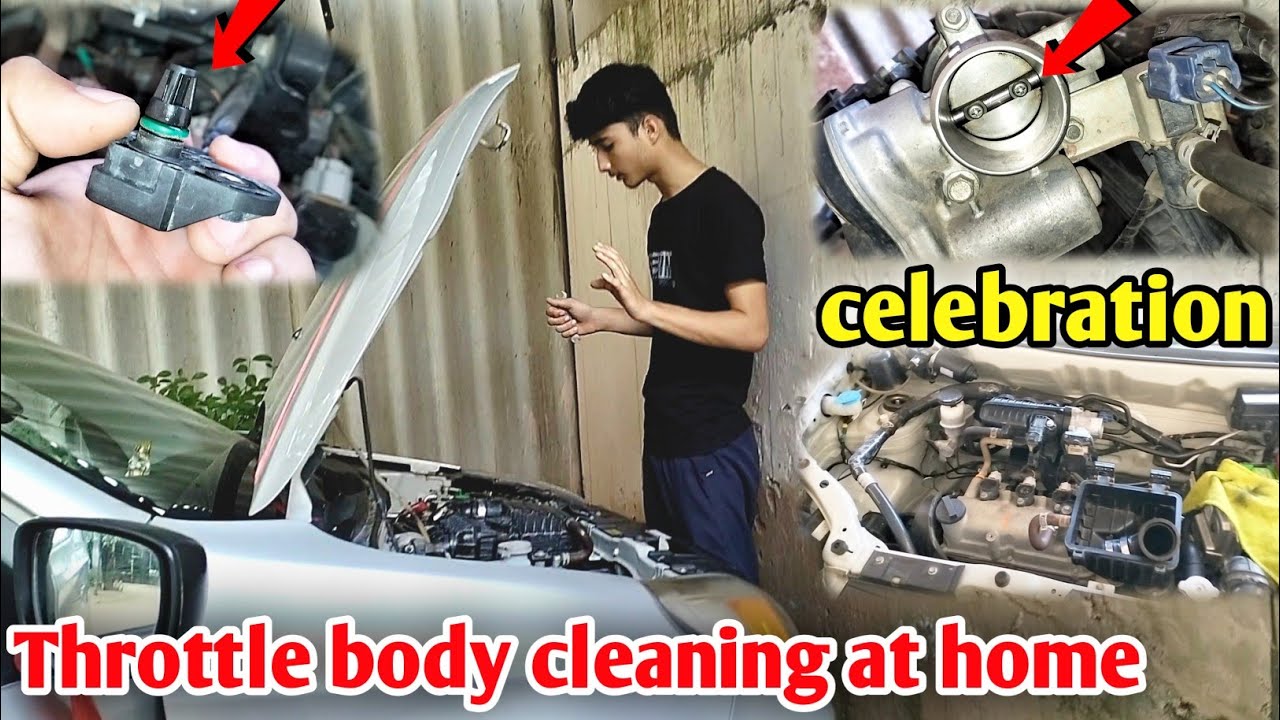 Throttle body cleaning step by step at home 🔥💥 | throttle body celebration in just 2 minute😁
