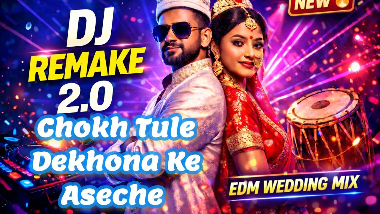 চোখ তুলে দেখোনা কে এসেছে | DJ Remake 2.0 | Bengali DJ Wedding Song