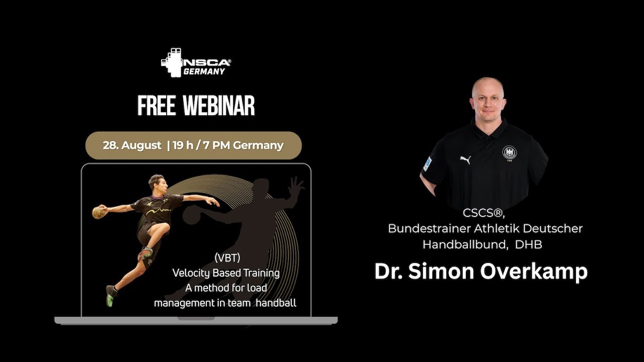 VBT-Geschwindigkeitsbasiertes Training &ndash; eine Methode zum Belastungsmanagement im Handball (ENGLISH)
