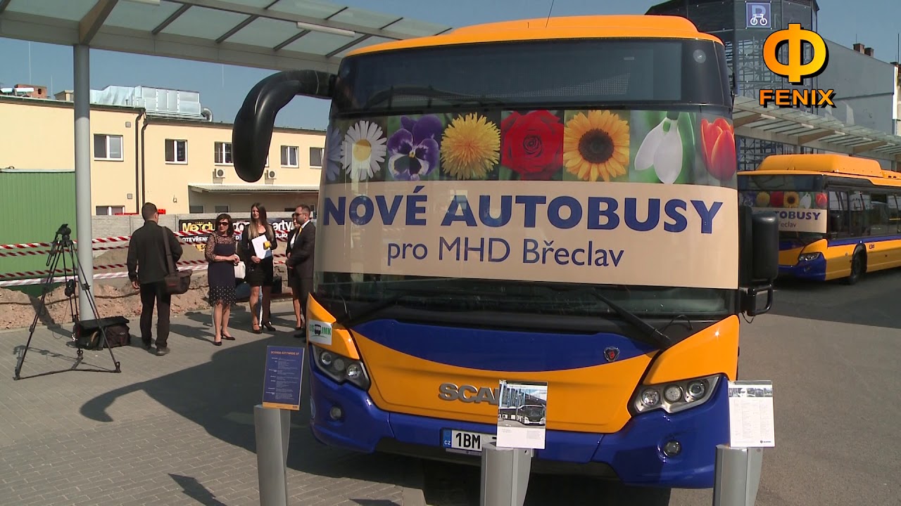 Břeclav: Bors představil nové autobusy pro MHD 19.4.2018