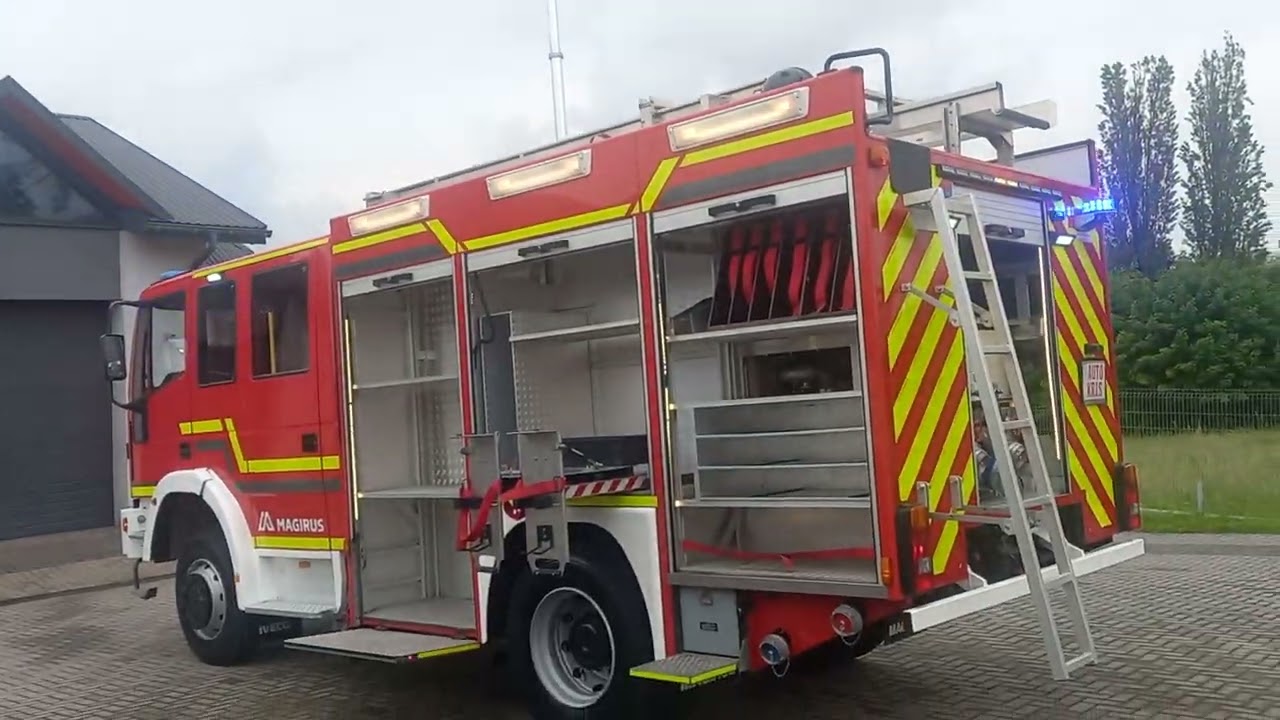 Iveco EuroFire 140E24 4x4 TLF MAGIRUS Fire Truck Feuerwehr