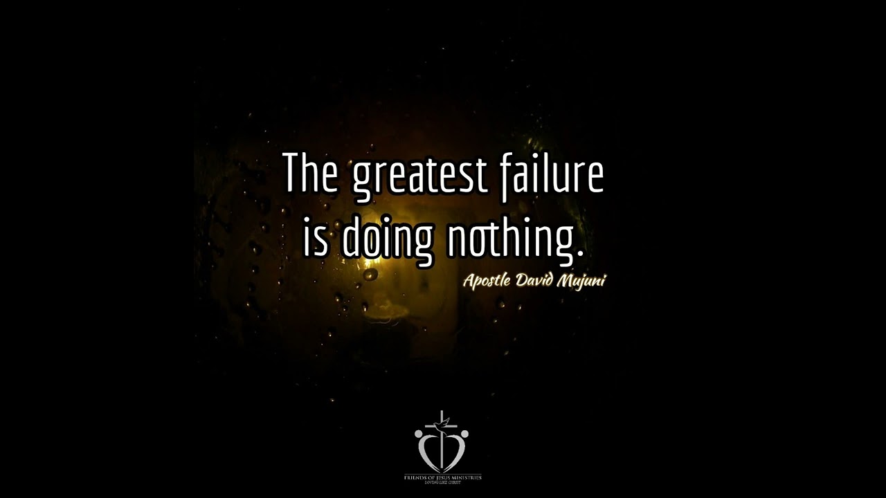 You Don't Have to Fall | Apostle David Mujuni |Agape Devotion 