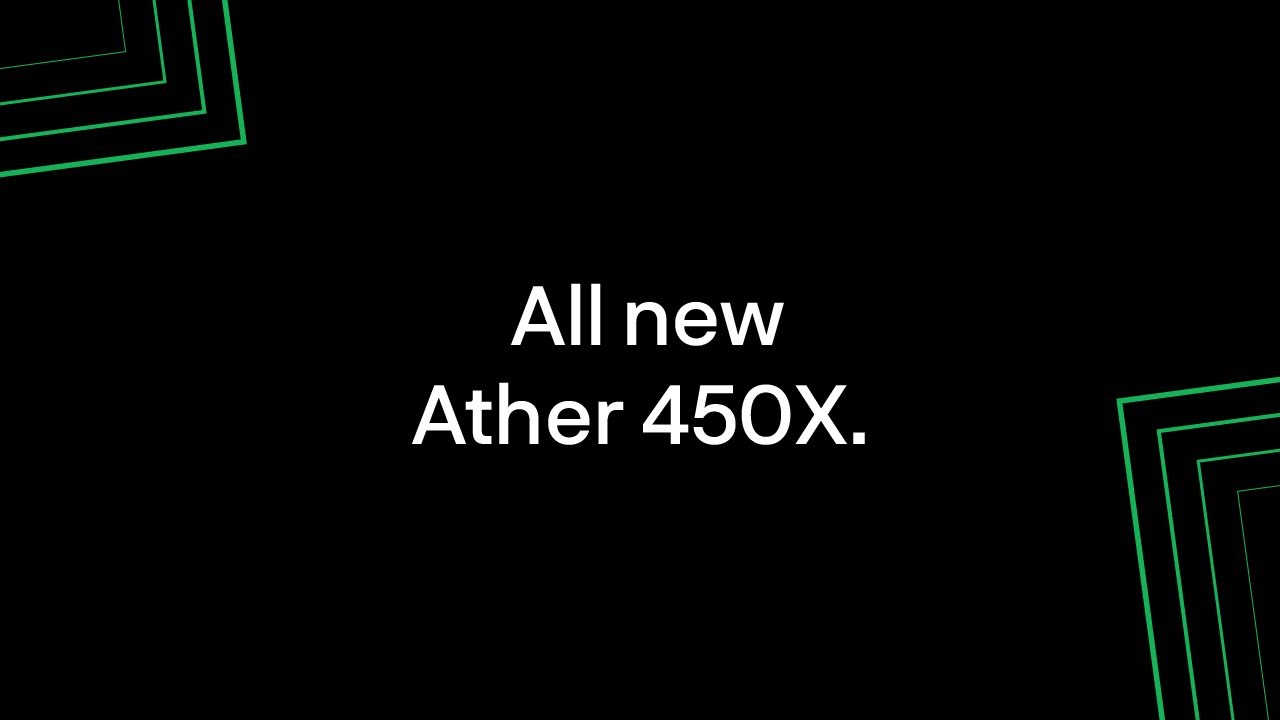 Unveiling the all new Ather 450X Gen 3