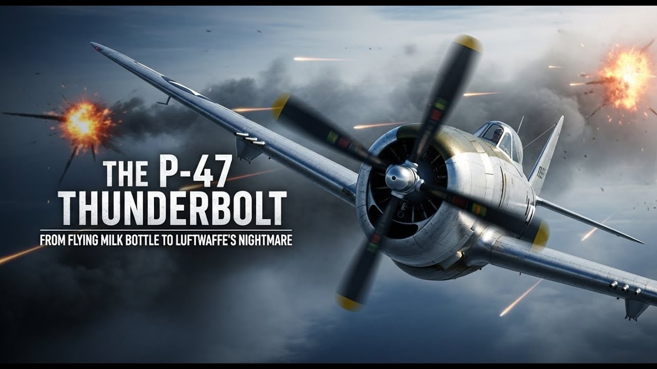 The P-47 Thunderbolt: From Flying Milk Bottle to Luftwaffe’s Nightmare