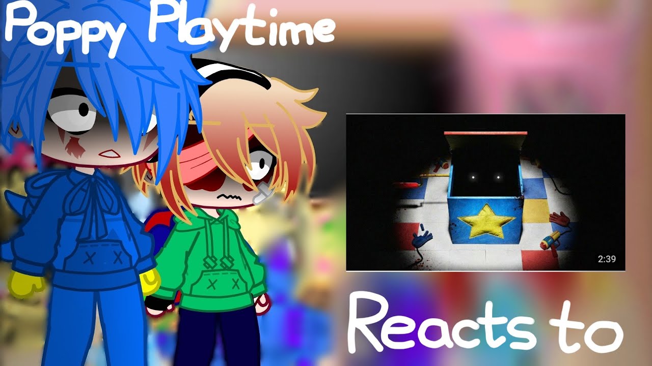 Poppy Playtime reacts to Project: Playtime trailer || My Au || Gacha Club