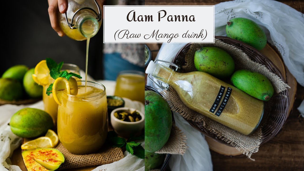 Sweet & Tangy Green Mango Drink | Easy Mango Drink Recipe | Raw Mango Panna | How to make Aam Panna