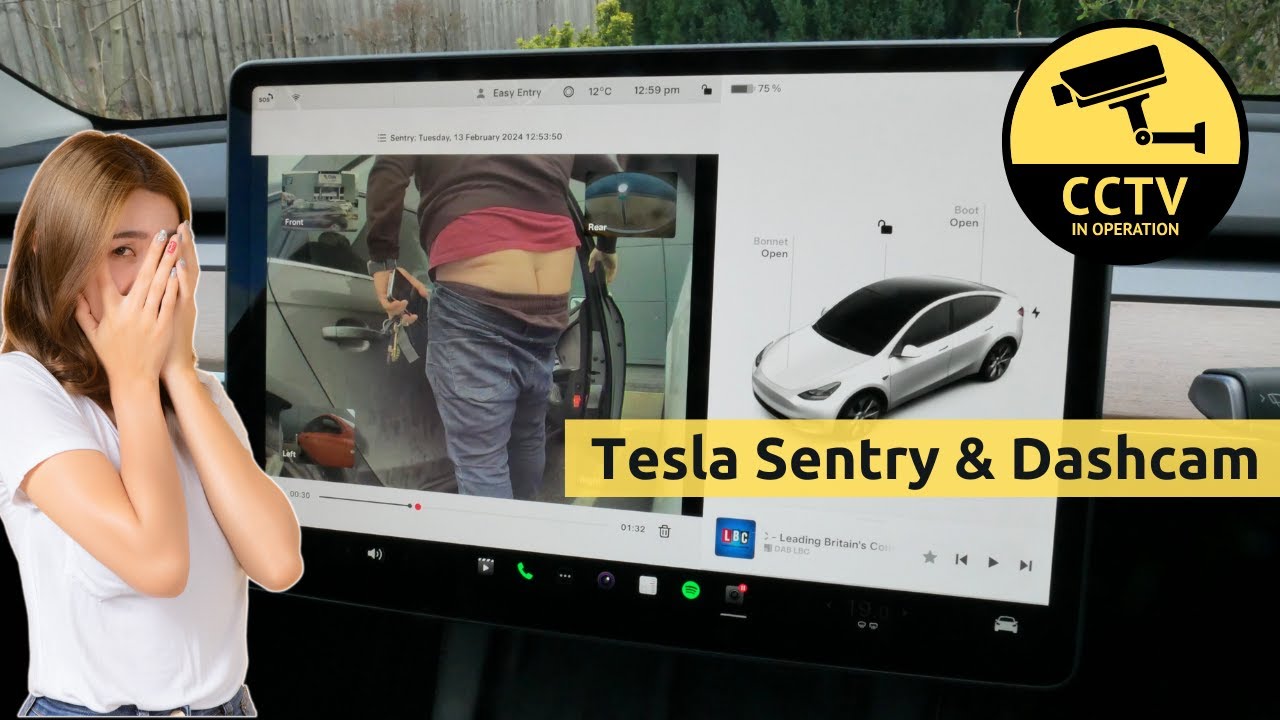 Функции Sentry Mode и Dashcam от Tesla (руководство для начинающих)