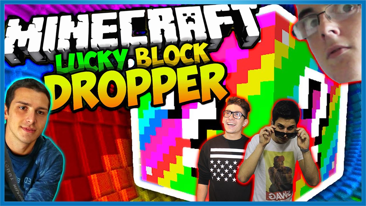 MINECRAFT - LUCKY BLOCKS DROPPER - St3pNy e Anima mi trollano! w/SurrealPower