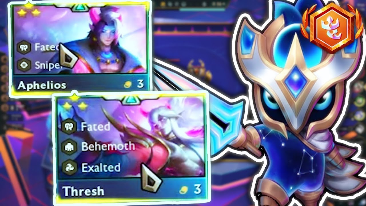 This Aphelios/Thresh Comp is UNBEATABLE | Double Up TFT
