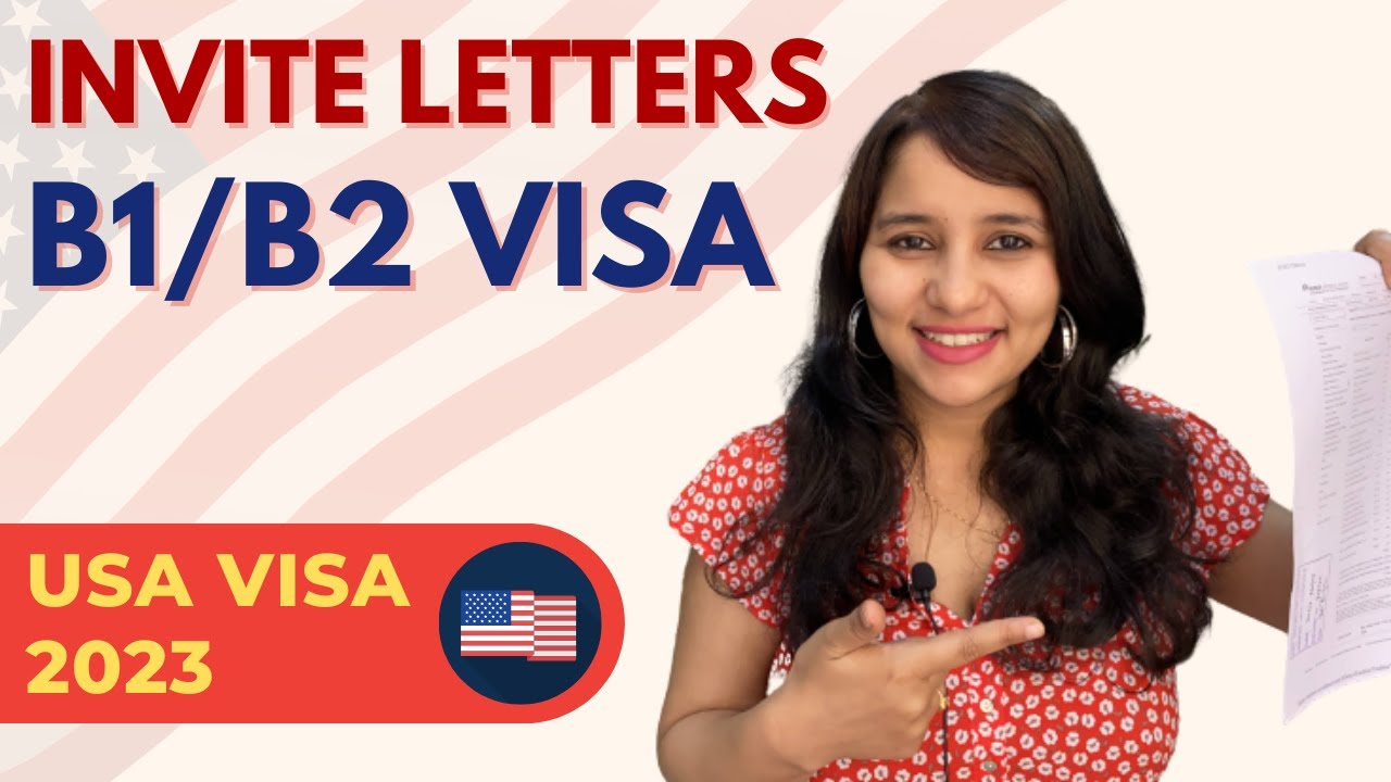 All about Invite letter for USA B1/B2 Visa 🇺🇸 | Importance,Who needs it, How to write + FREE Samples