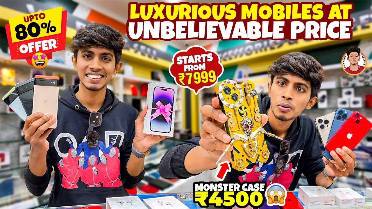 Luxurious Mobiles at Unbelievable Price😍 | Starts from ₹7999 | Upto 80% Offer🤩 | Naveen's Thought