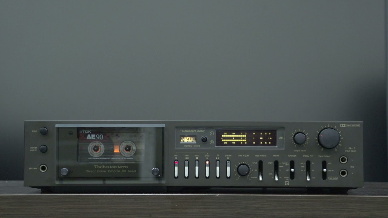 Technics RS-M75 ￥118,000(1978年頃)