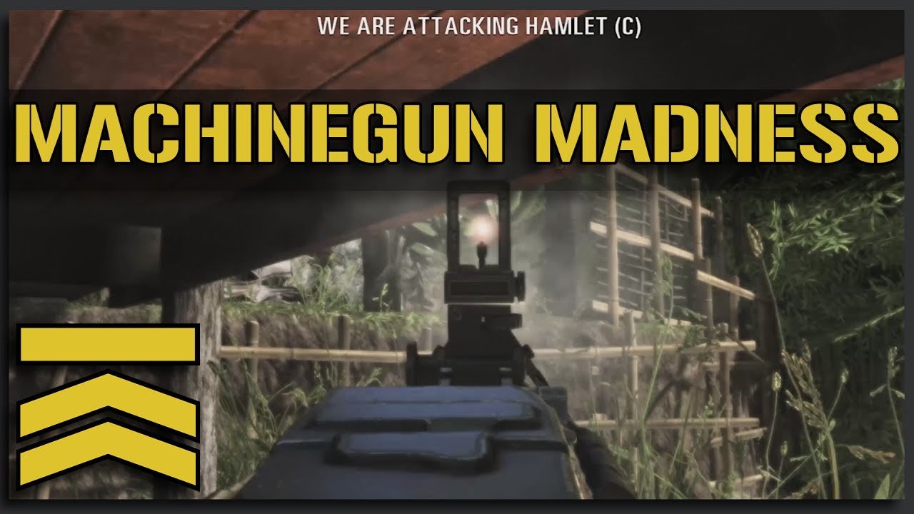 Machine Gun Madness - Rising Storm 2 Gameplay M60 Full Match