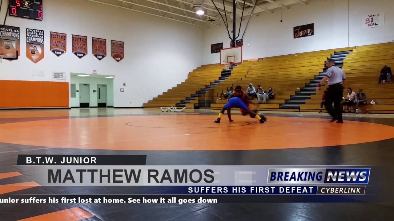 MY FIRST WRESTLING MATCH