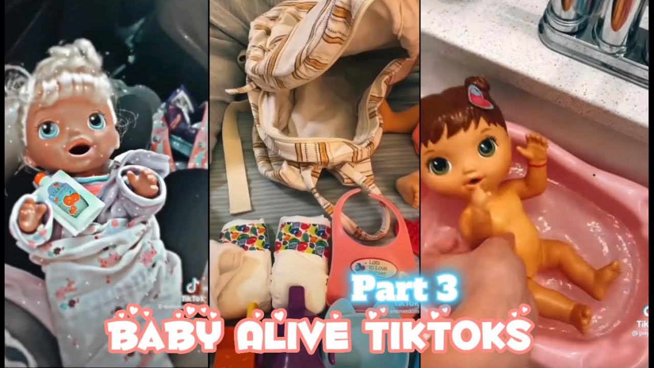 Aesthetic baby alive tiktoks (100% not mine) Part 3 🐠