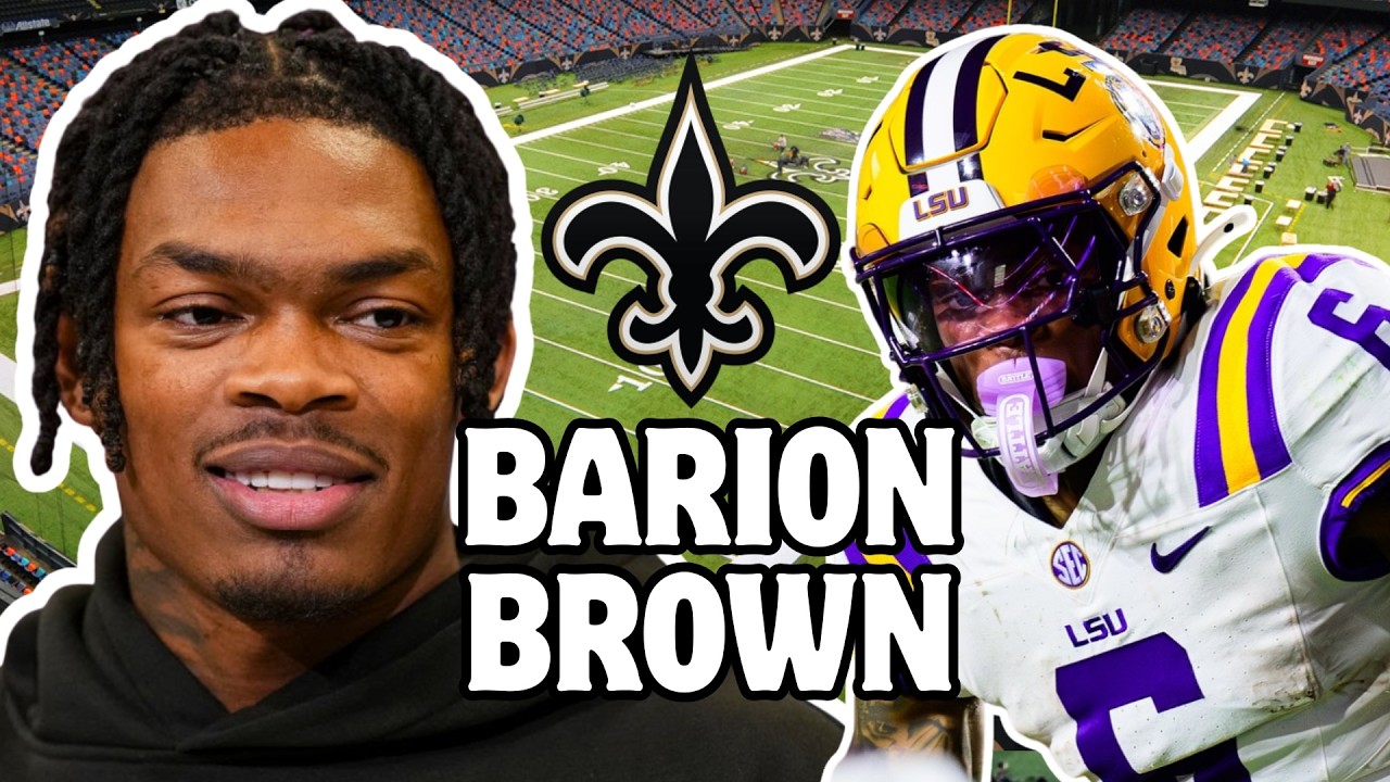 New Orleans Saints draft Barion Brown Highlights | Speed Demon LSU