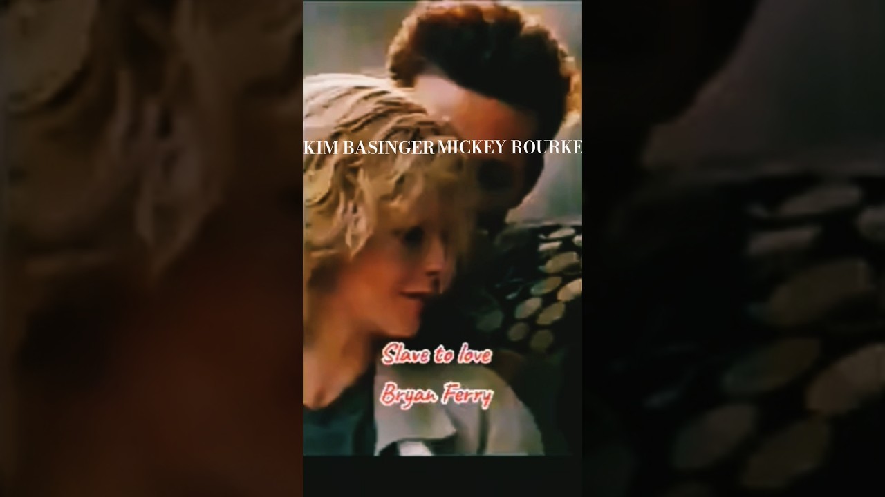 KIM BASINGER, MICKEY ROURKE 9 weeks and 1/2 #mickeyrourke #kimbasinger #moviemoments #star #music