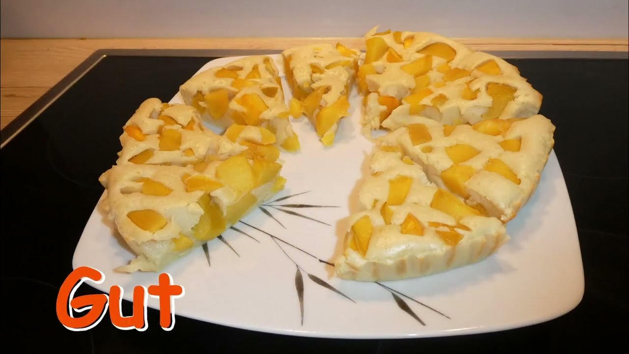 Pfirsichkuchen