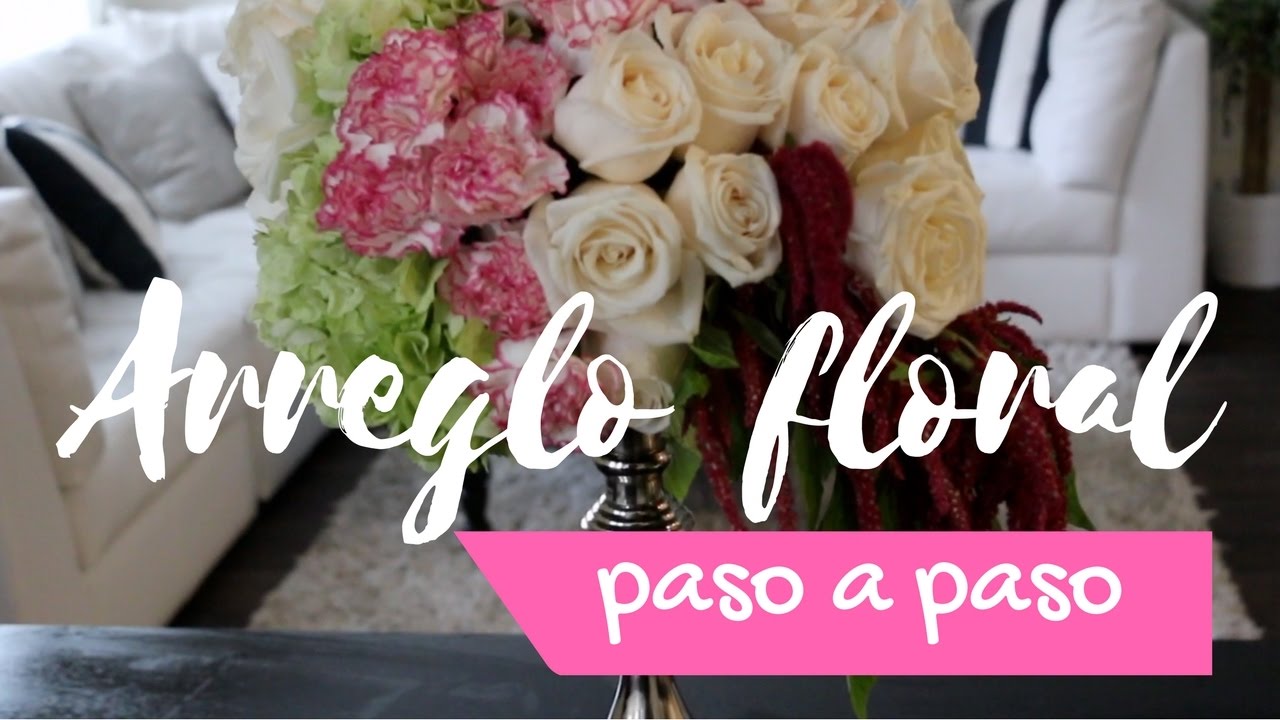 ARREGLOS FLORALES PASO A PASO ♥MELISSA TORRES