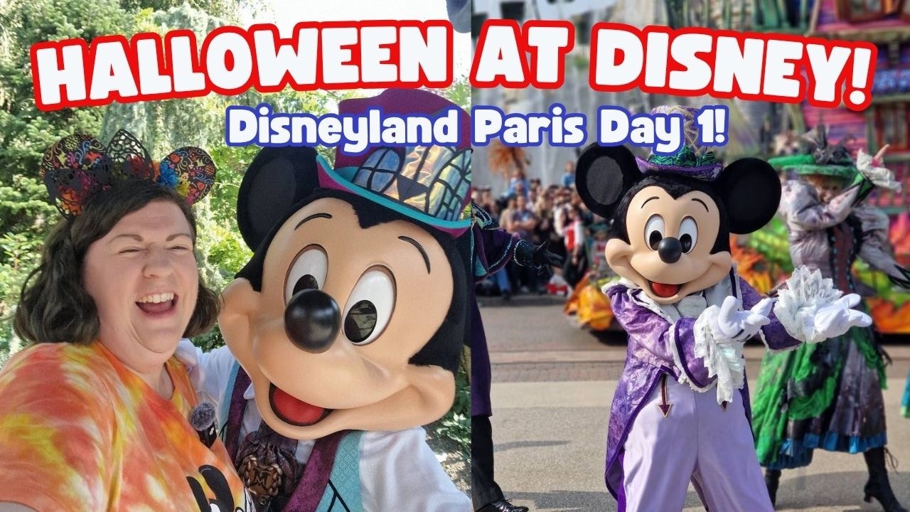 Halloween At Disneyland Paris! | Halloween Parade, The Unlucky Nugget & Merch!
