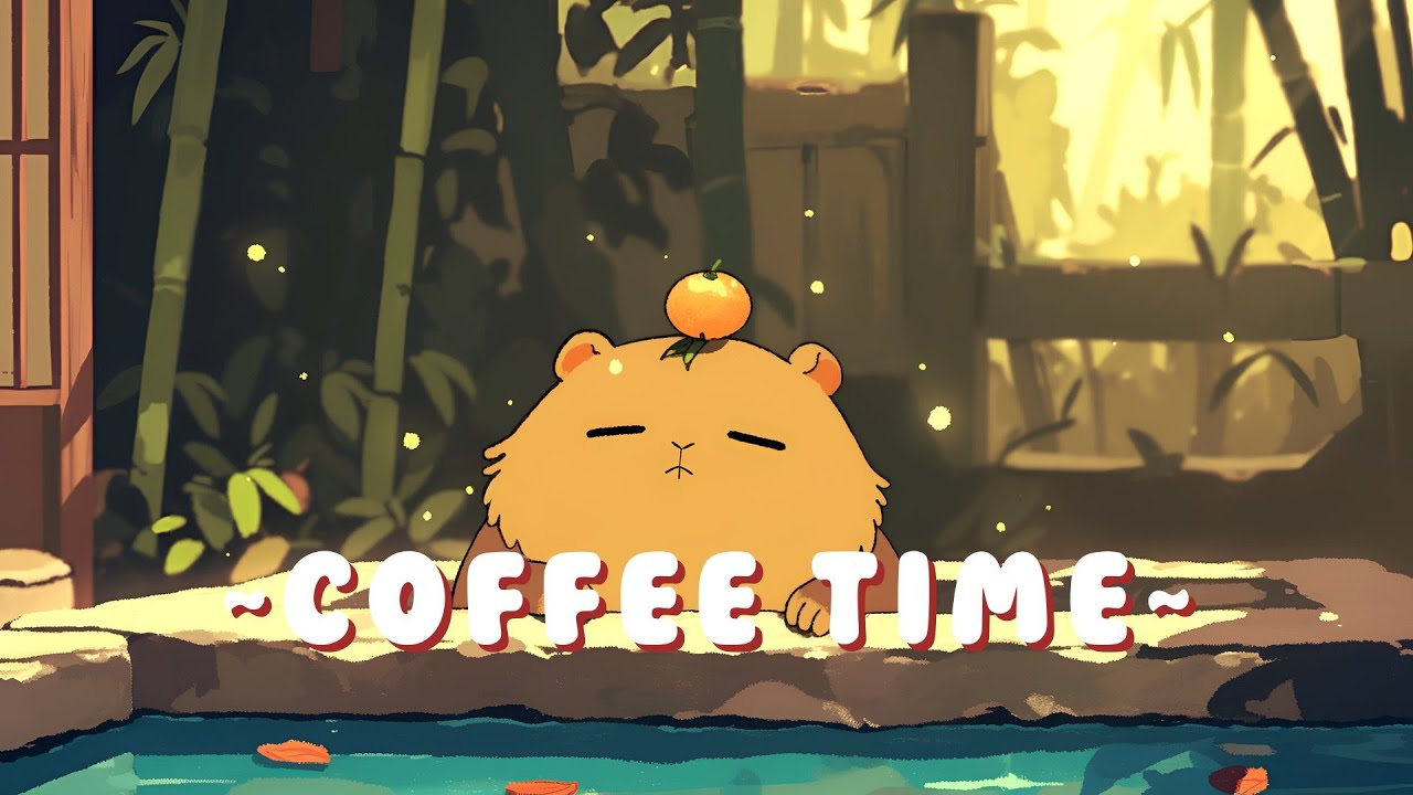 Capybara Study Beats - Peaceful Beats for Studying & Relaxing ~ Warm Feelings ~ ✨