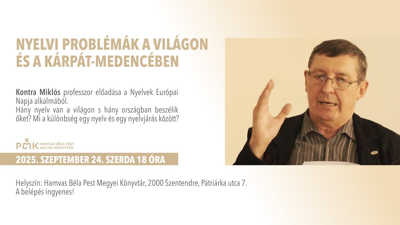 Nyelvi problémák a világon és a Kárpát-medencében