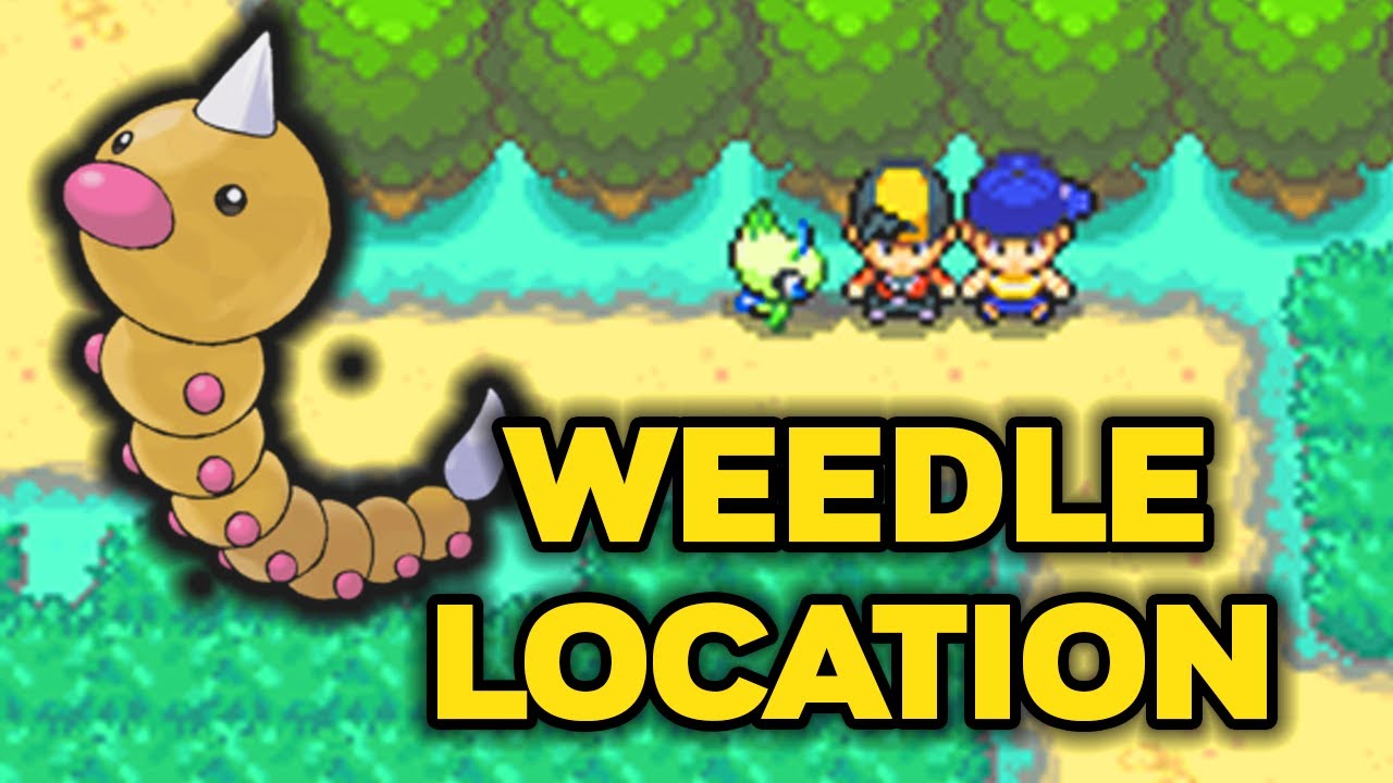How to Catch Weedle in Pokemon HeartGold or SoulSilver!