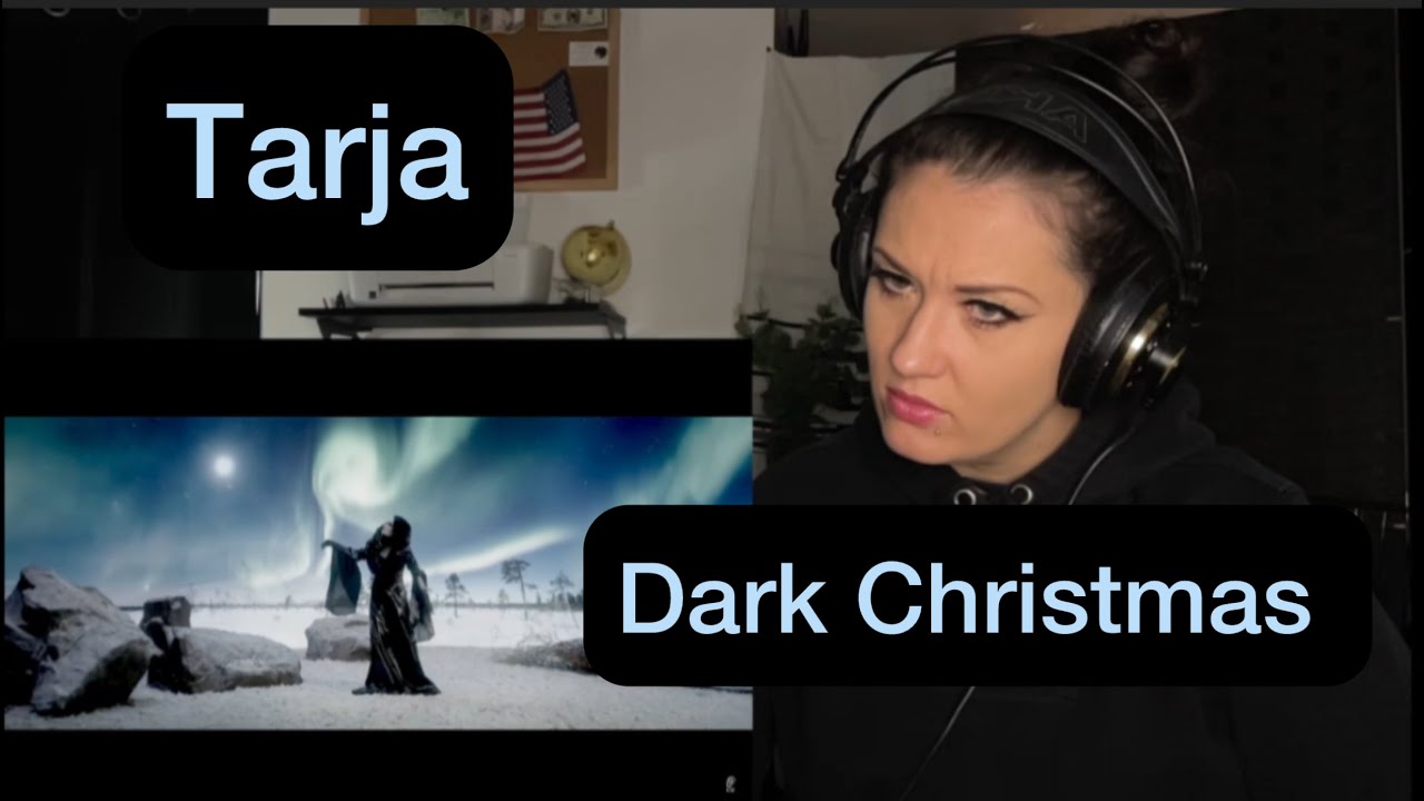 TARJA 'Dark Christmas'. First Time Reaction.
