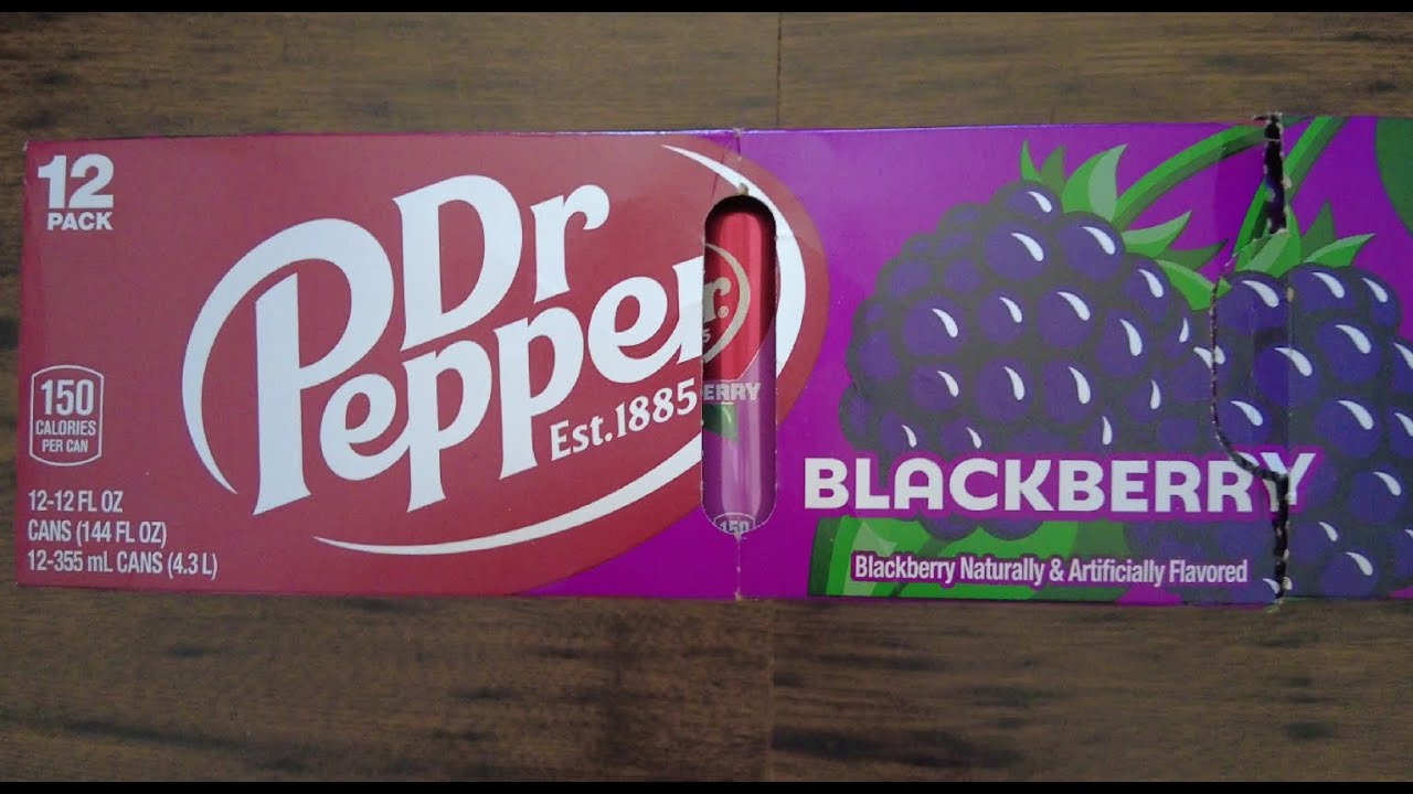 Dr Pepper BlackBerry Review