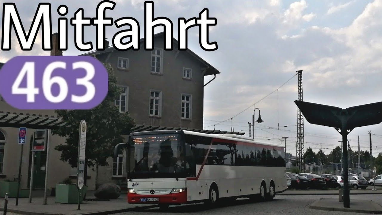 Mitfahrt | Mercedes-Benz O550 Integro L | Linie 463 | Oderberg, Am Friedenshain - Angermünde, Bhf