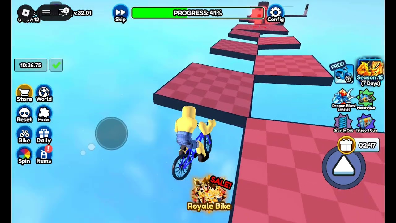 Minions  in ROBLOX!  Episode  35 | Samons's cycle in the bike
