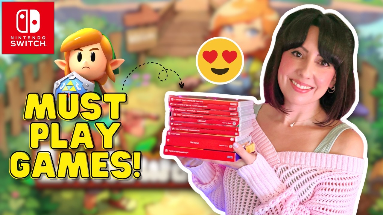 TOP 10 FUNNEST Nintendo Switch games you must play!