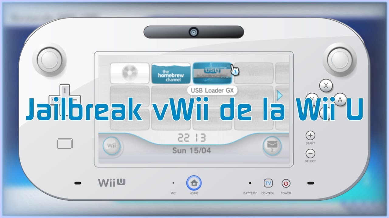 Installer des jeux Wii sur la Wii U !