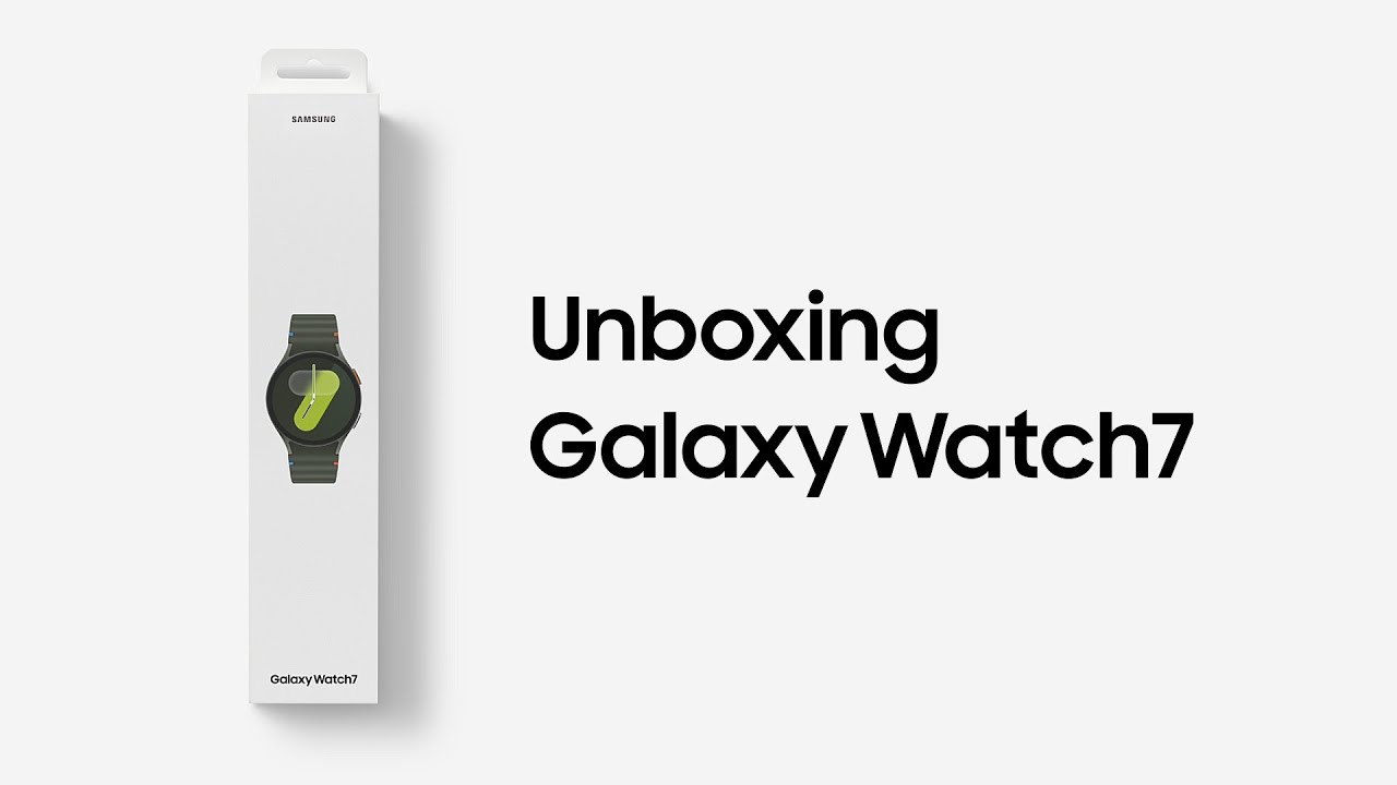 Galaxy Watch7: Official Unboxing | Samsung