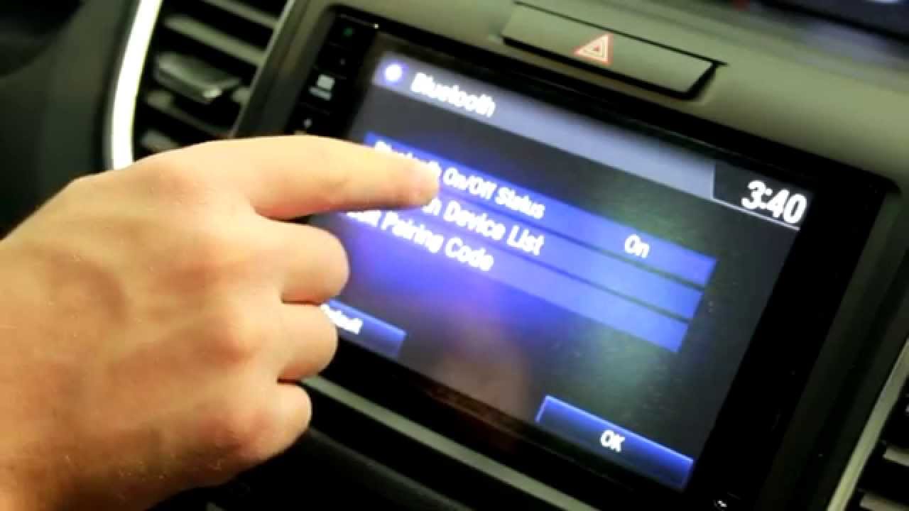 How to Pair your Bluetooth Smartphone with a 2015 Honda CR-V