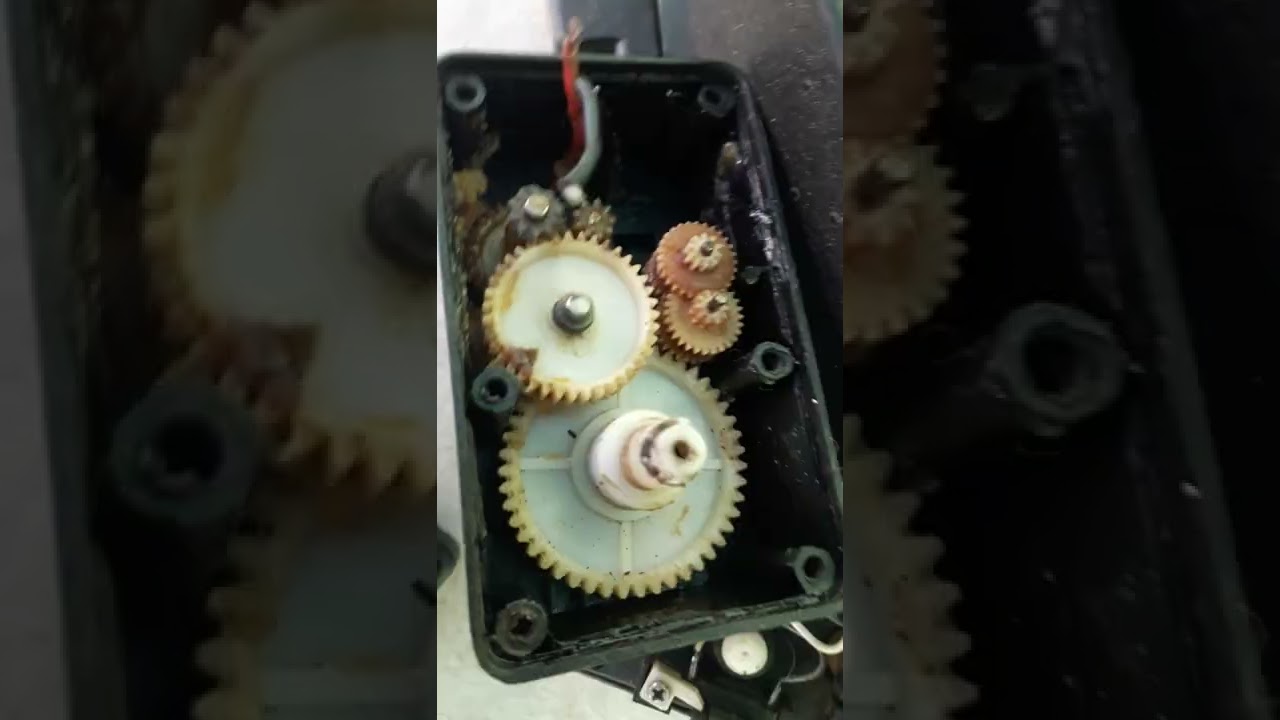 طريقة إصلاح محرك طبق لي كتدور على تيجه وحيد