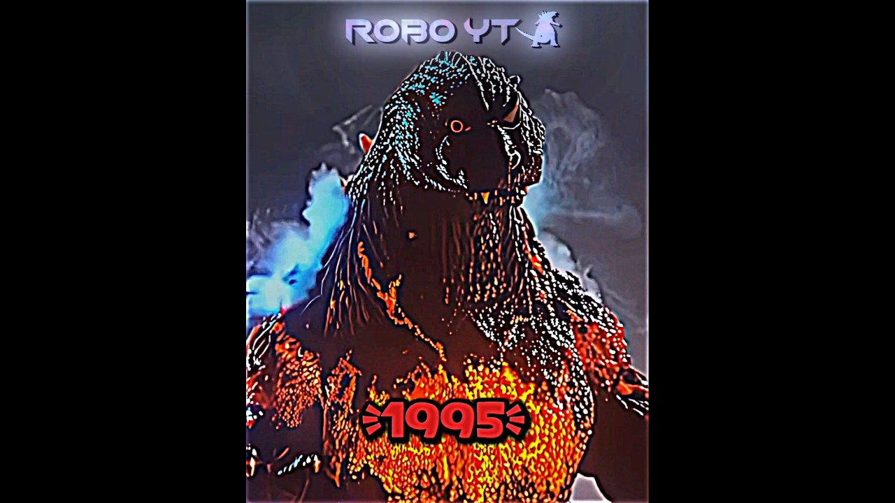 2019 THERMO VS 1995 BURNING 🔥 #shorts #fyp #Godzilla #monsterverse #toho