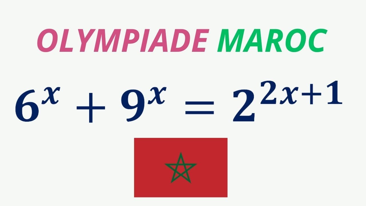 Math Olympiade Maroc