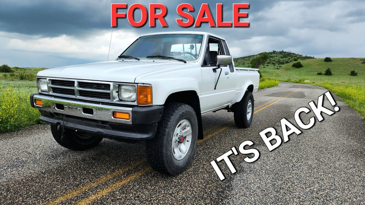 My 1988 Toyota Pickup Xtracab 22re SR5 overview and For Sale