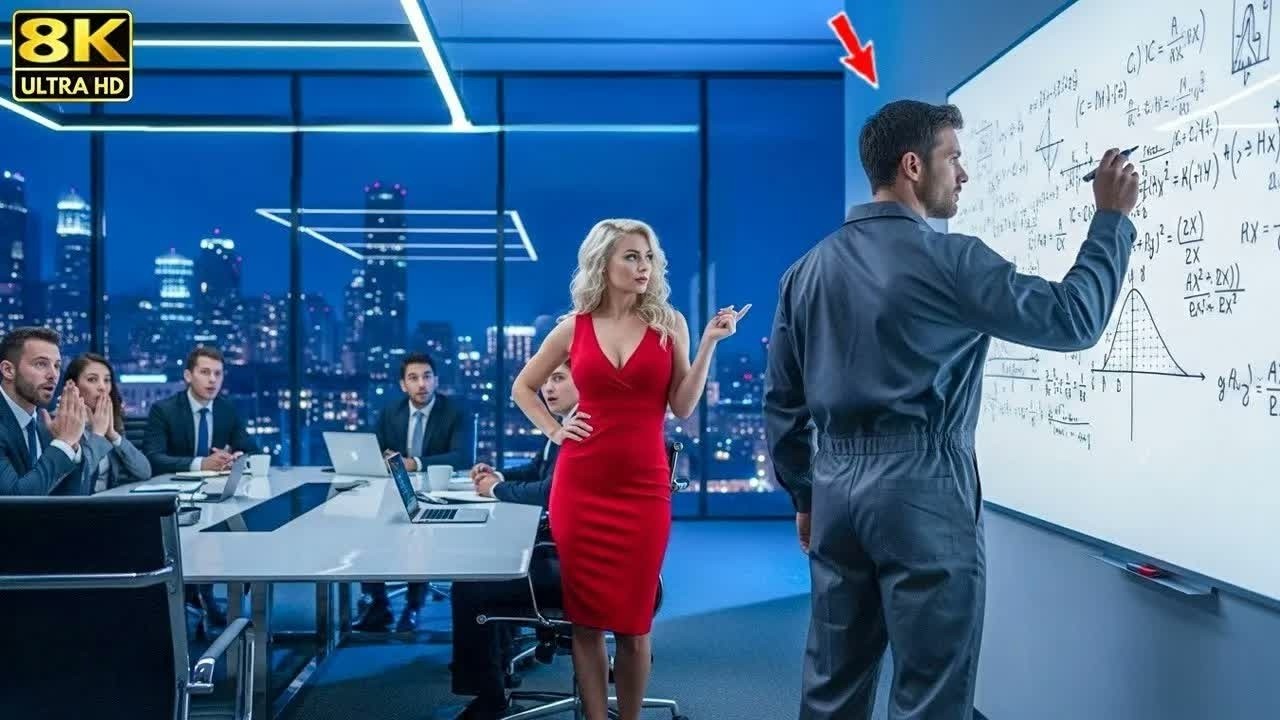 Löse das – und du bekommst einen Kuss“, neckte der CEO… bis der Hausmeister es schaffte