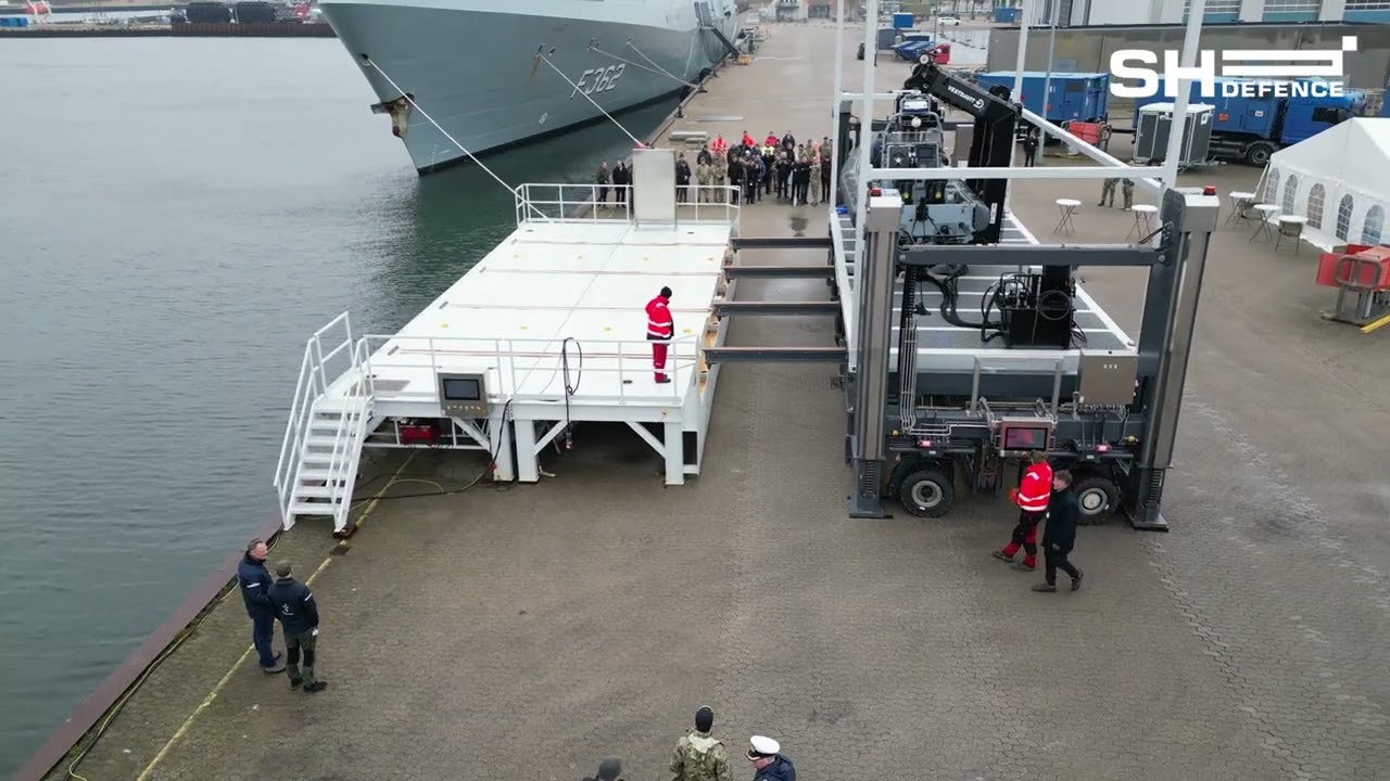 Live demonstration at Naval Base Kors&oslash;r