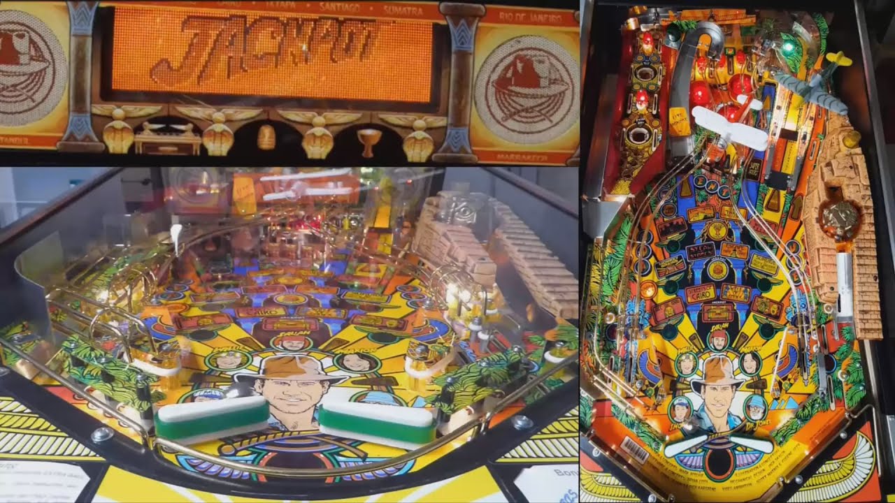 #0163 Indiana Jones Flipper - Testspiel Teil 1/2