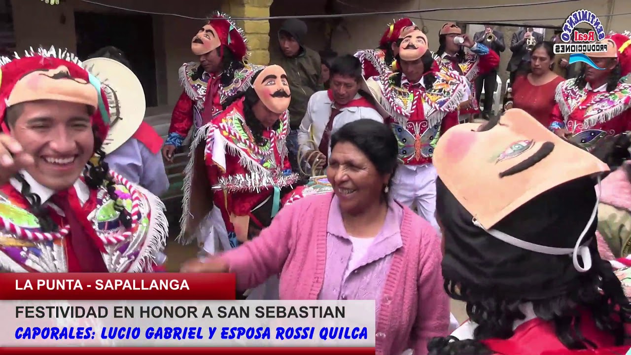 FIESTA EN HONOR A SAN SEBASTIAN - LA PUNTA DE SAPALLANGA