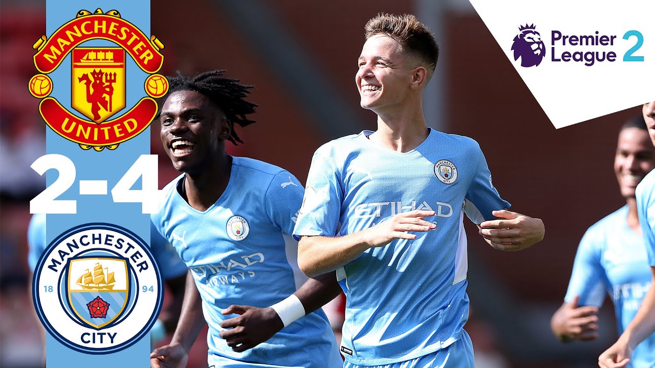 HIGHLIGHTS EDS | MAN UTD 2-4 MAN CITY | MCATEE HAT-TRICK